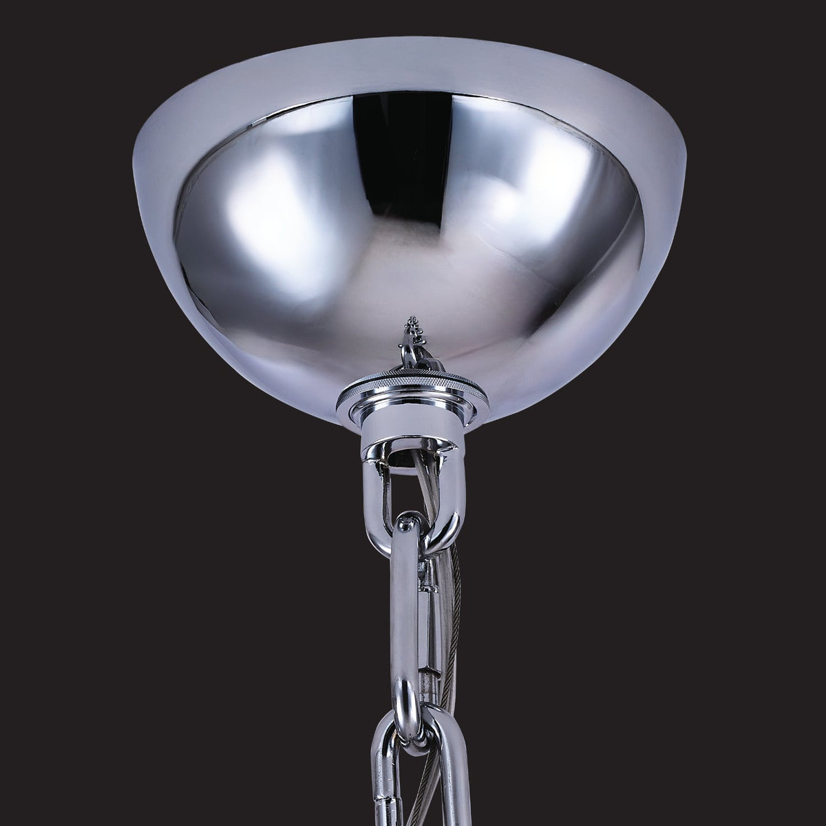 94-inch 87-Light Chrome Crystal Chandelier