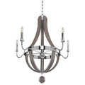 39'' Sharlow 5 Light Polished Chrome Chandelier