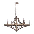 25'' Coronado 8 Light Florence Gold Chandelier