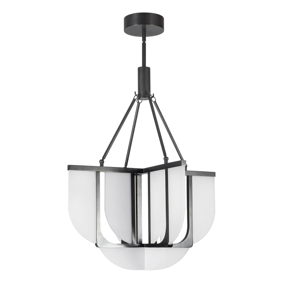 24-in Steel Chandelier