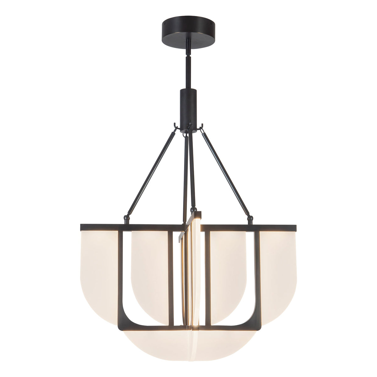 24-in Steel Chandelier