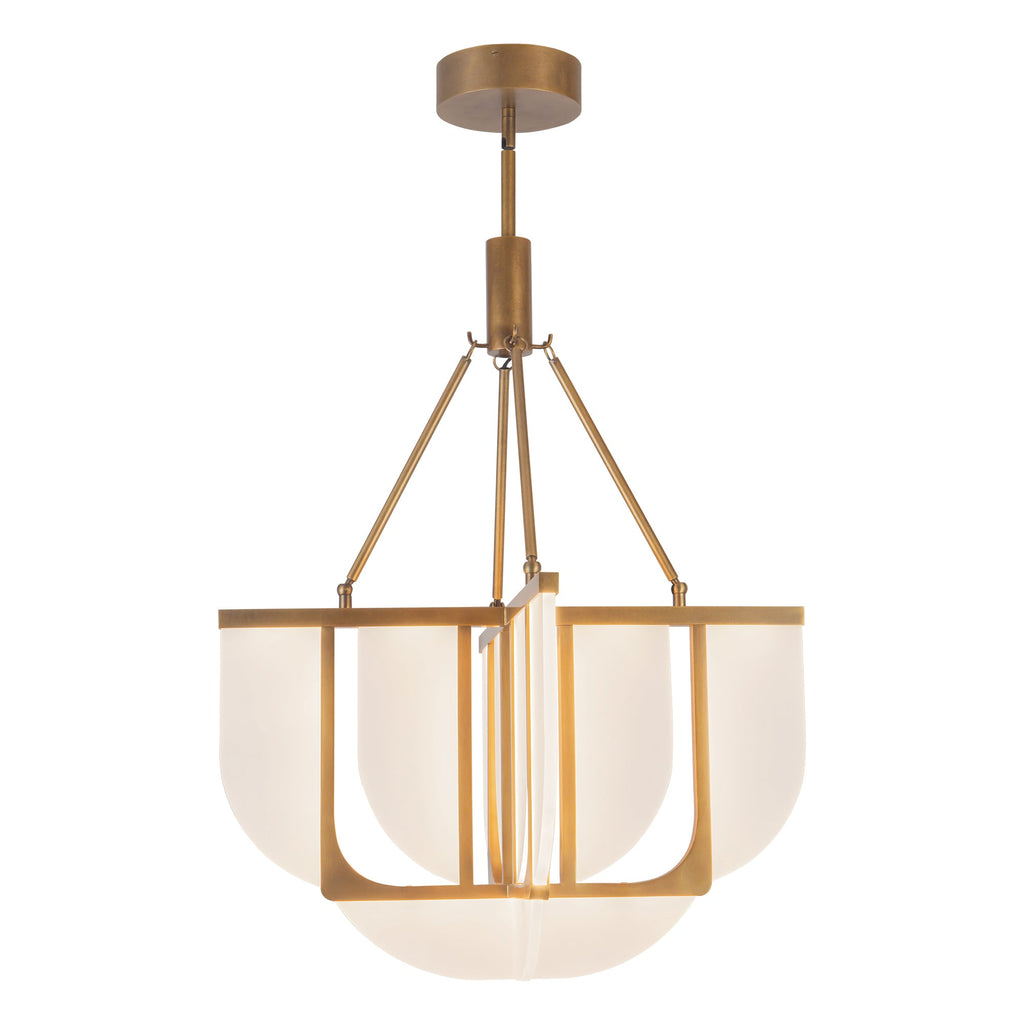 24-in Steel Chandelier