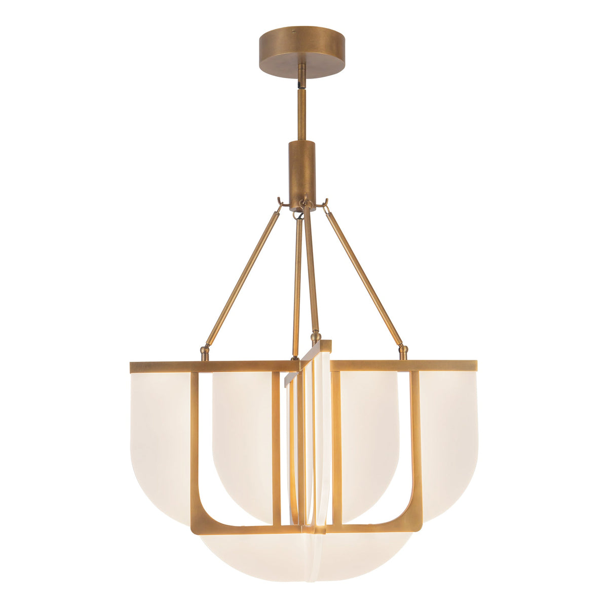 24-in Steel Chandelier