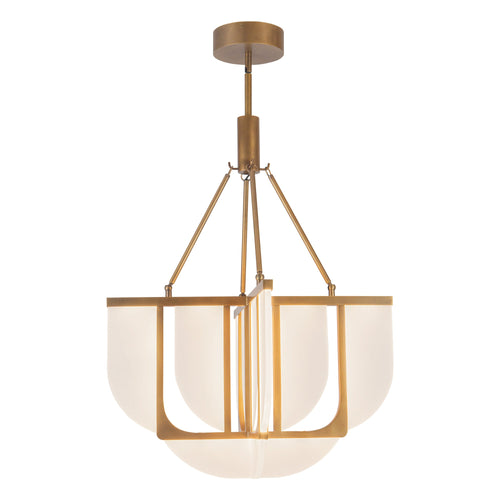 24-in Steel Chandelier