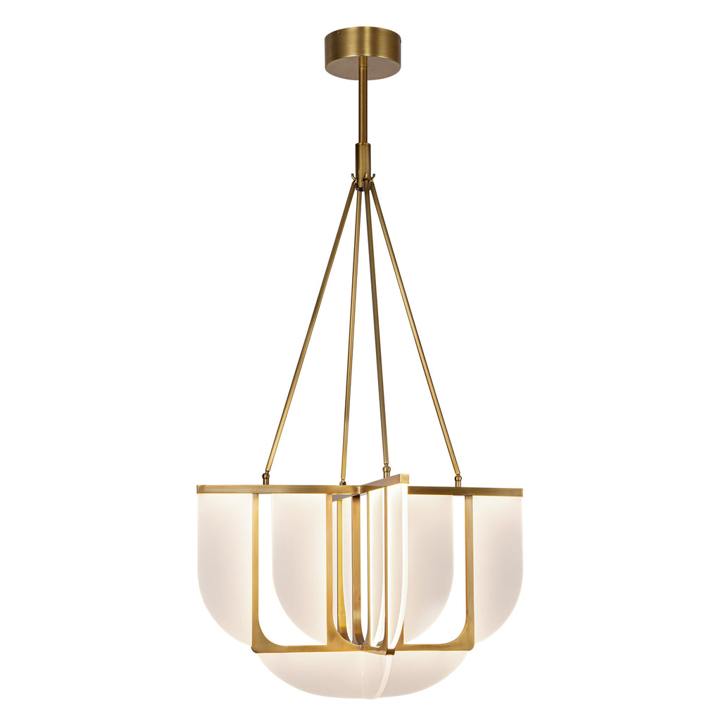 30-in Steel Chandelier