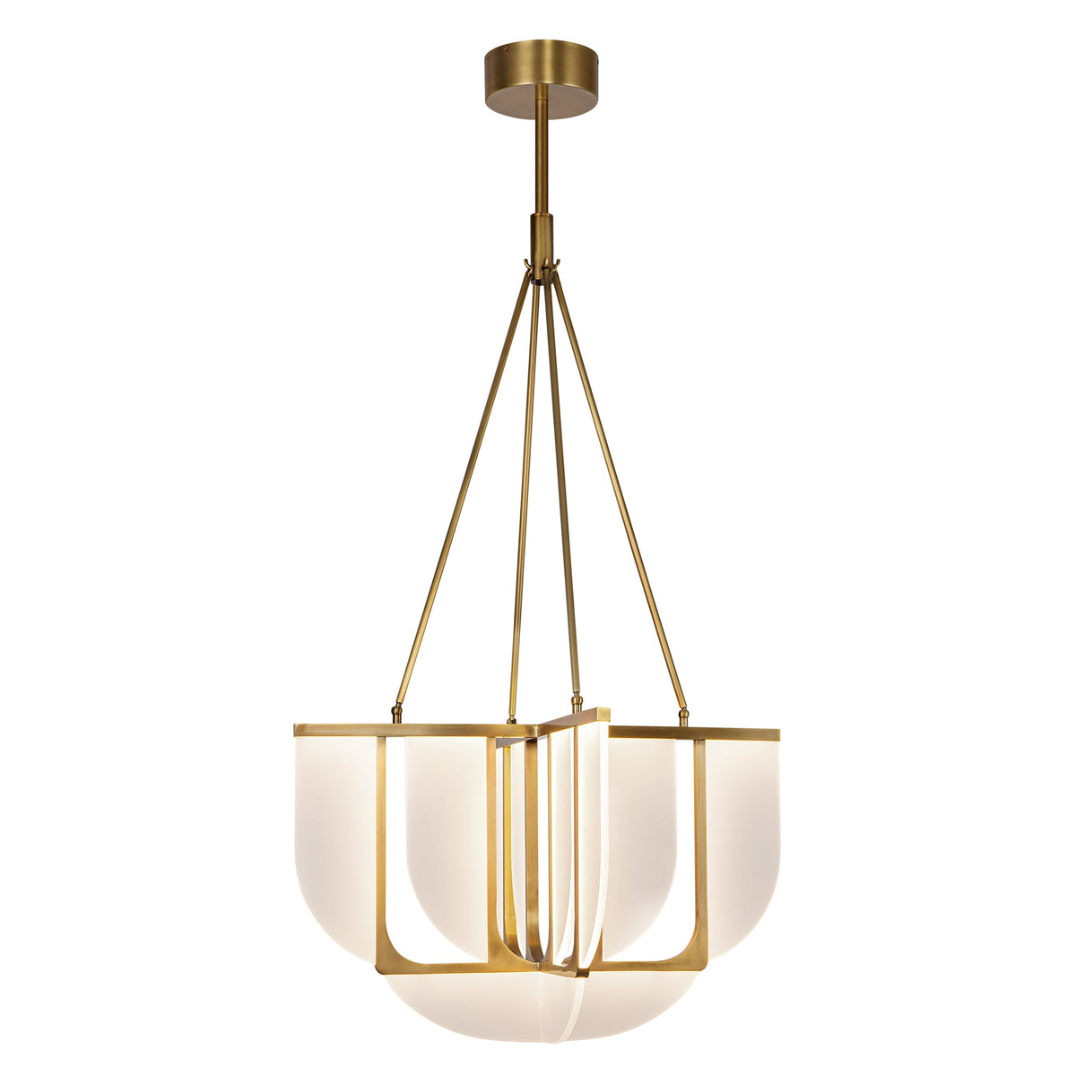 30-in Steel Chandelier