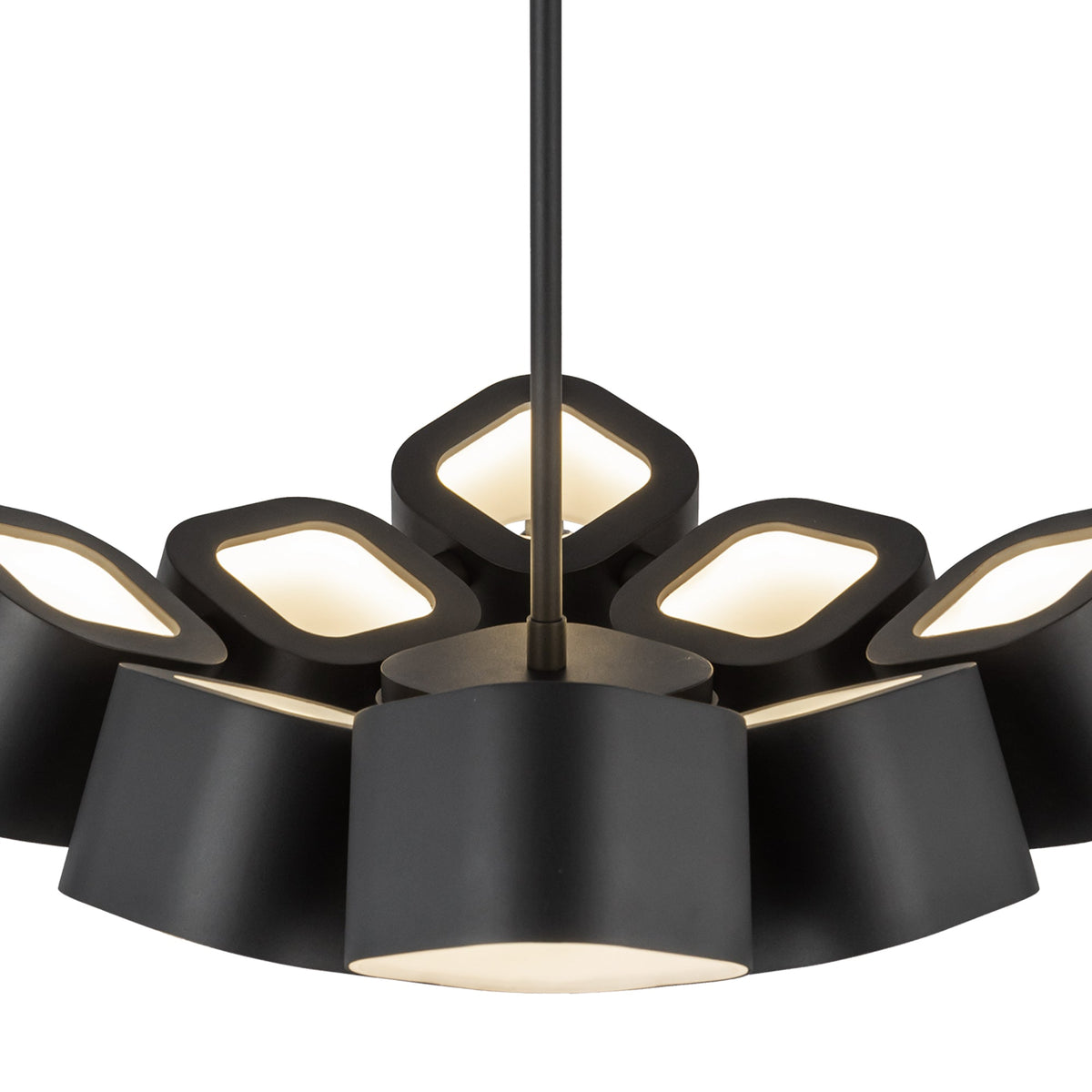 18-in Aluminum Chandelier