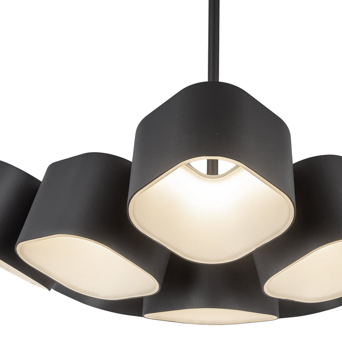 18-in Aluminum Chandelier