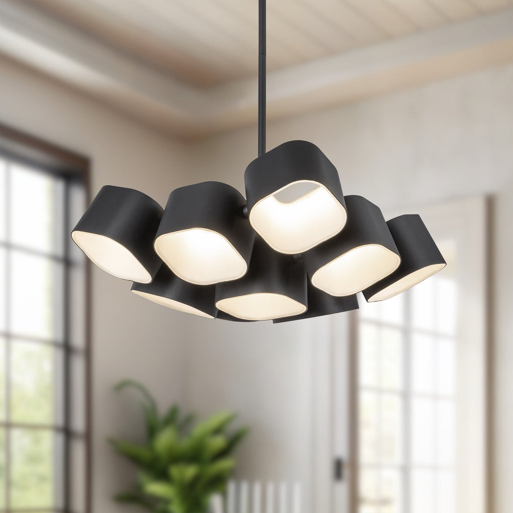 18-in Aluminum Chandelier