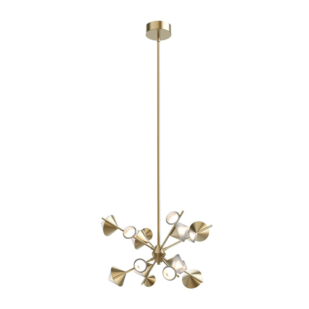 25-in Steel Chandelier