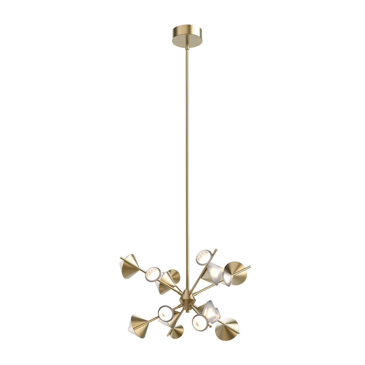 25-in Steel Chandelier