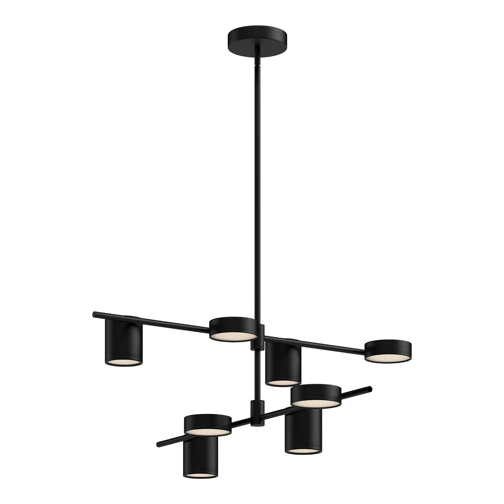 40-in Steel Chandelier