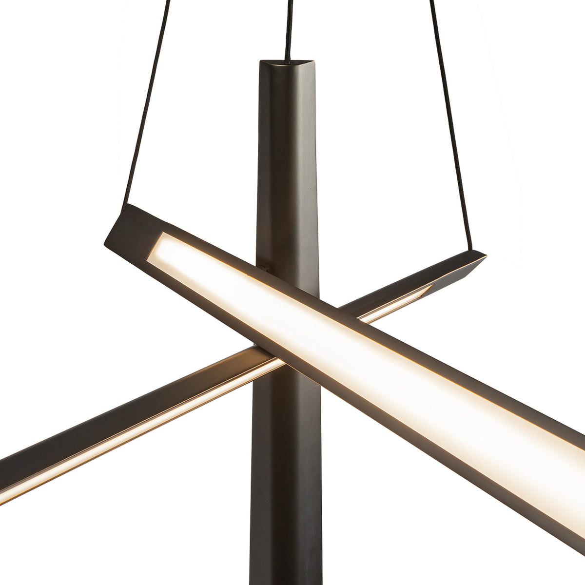 27-in Steel Chandelier