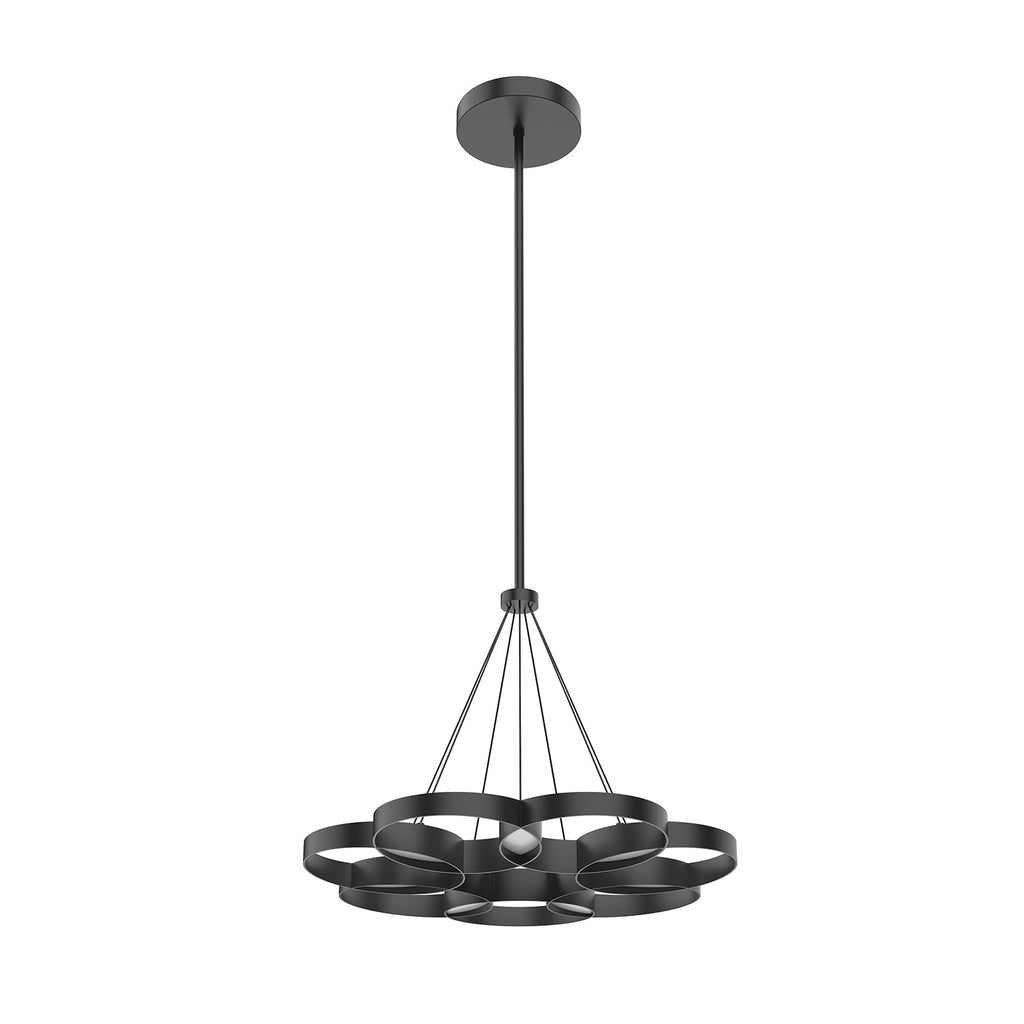 26-in Steel Chandelier