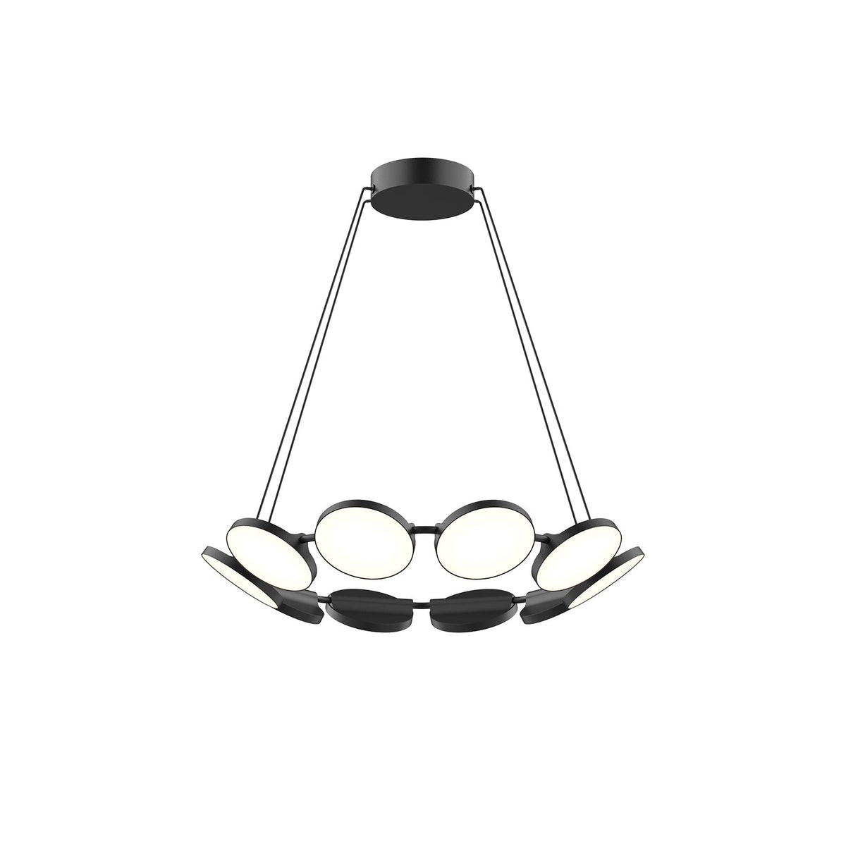 25-in Aluminum Chandelier