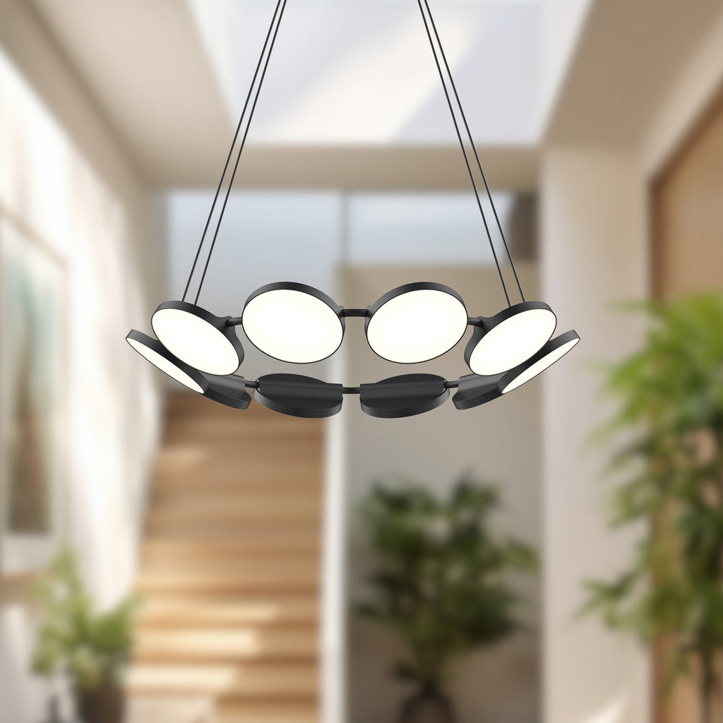 25-in Aluminum Chandelier