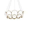 29-in Aluminum Chandelier