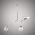 3-Light Chrome Chandelier Dimmable 180W